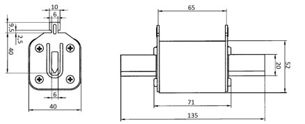 NH-SI 1 200A GG AC500V AK