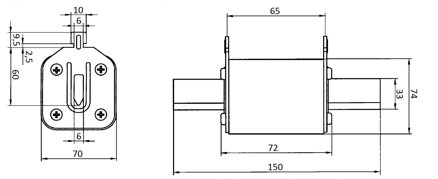 NH-SI 3/425A GG AC400V AK